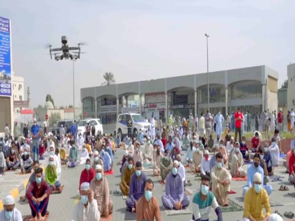 UAE: Sharjah police use drones for COVID-19 awareness