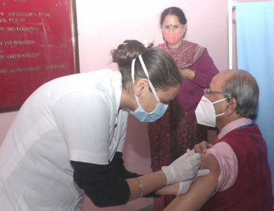 PGIMER Director, wife gets Covid-19 vaccine