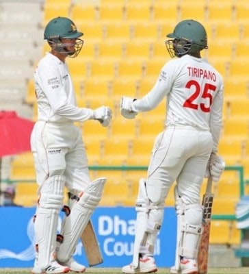 2nd Test: Zimbabwe's Williams, Tiripano defy Afghanistan