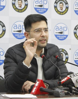 AAP's Raghav Chadha tests Covid positive