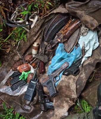 Arms cache recovered at Mahore in J&K