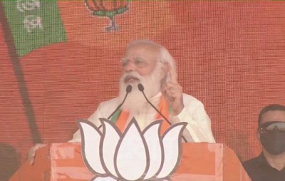 BJP-led govt replaced 30 years of scam in Tripura : Modi