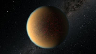 Distant planet gains 2nd atmosphere through volcanic activity