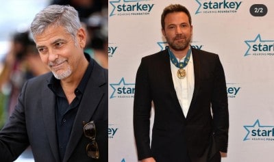 George Clooney spotted directing Ben Affleck in new film