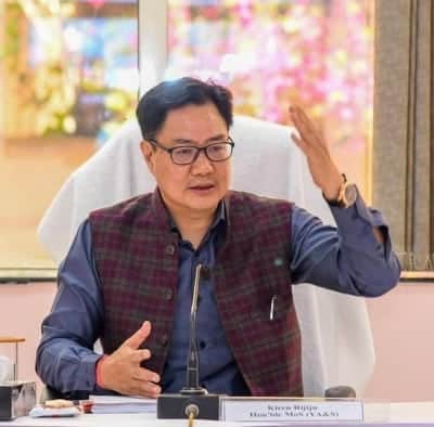 Kiren Rijiju replies to Taapsee's rumoured boyfriend over IT raid