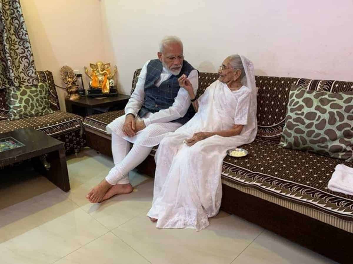 PM Modi's mother Heeraben