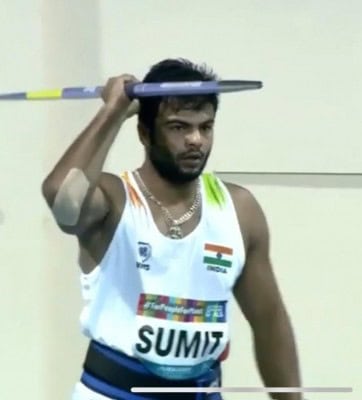 Para javelin thrower Antil breaks record, aims higher