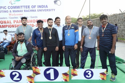 Para-shooters Narwal, Avani National C'ships