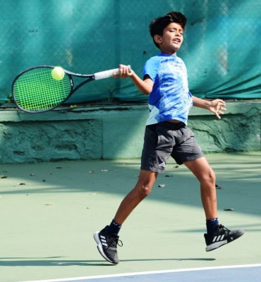 Sub-Jr National Tennis: Shelke fights hard to win