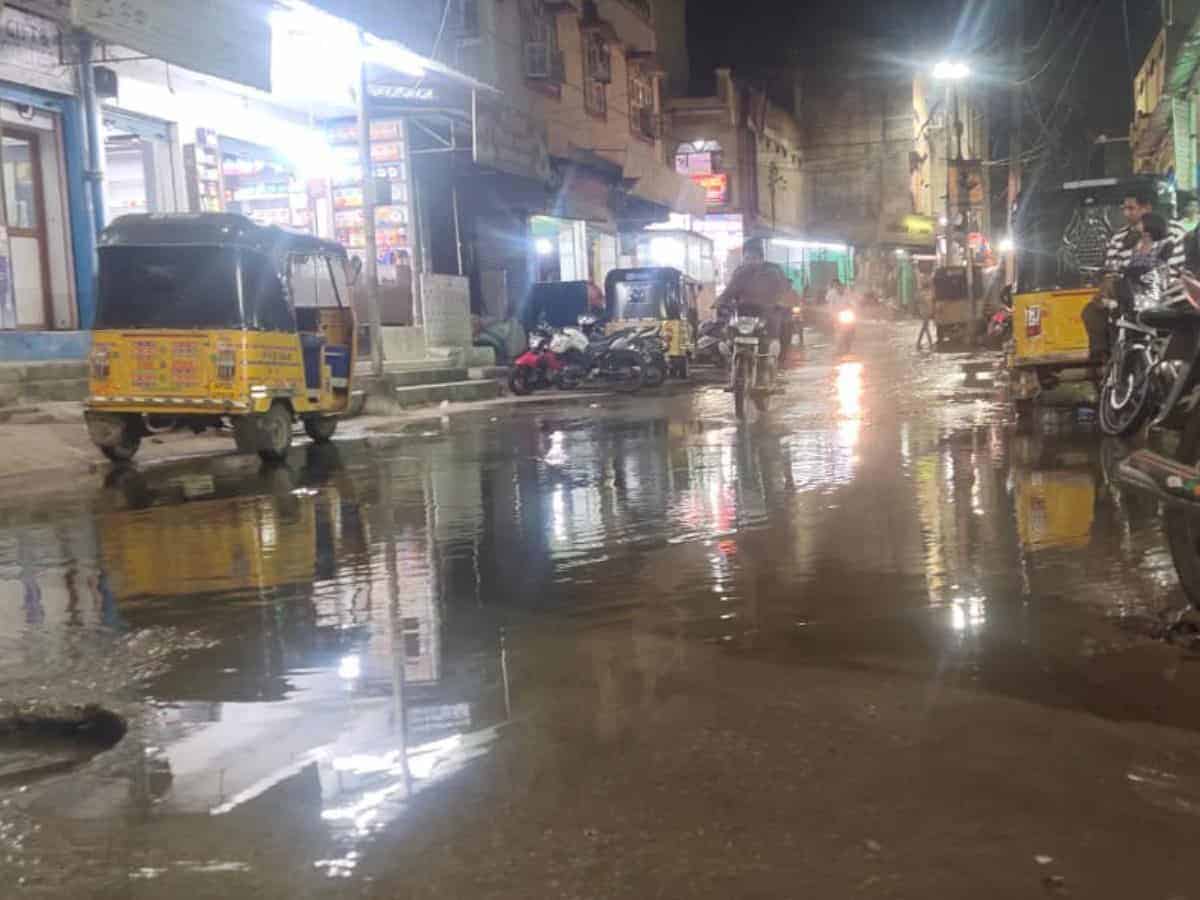 Drainage water