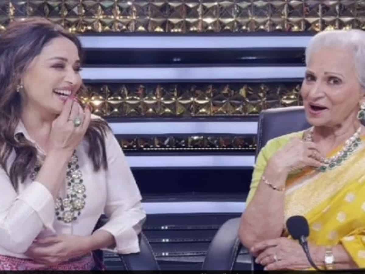 Watch: Waheeda Rehman, Madhuri Dixit recreating 60's magic is unmissable!