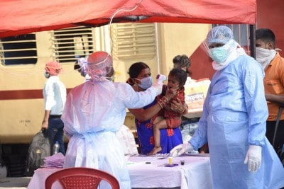 Gujarat reports record 9.5K new Covid cases, 97 deaths