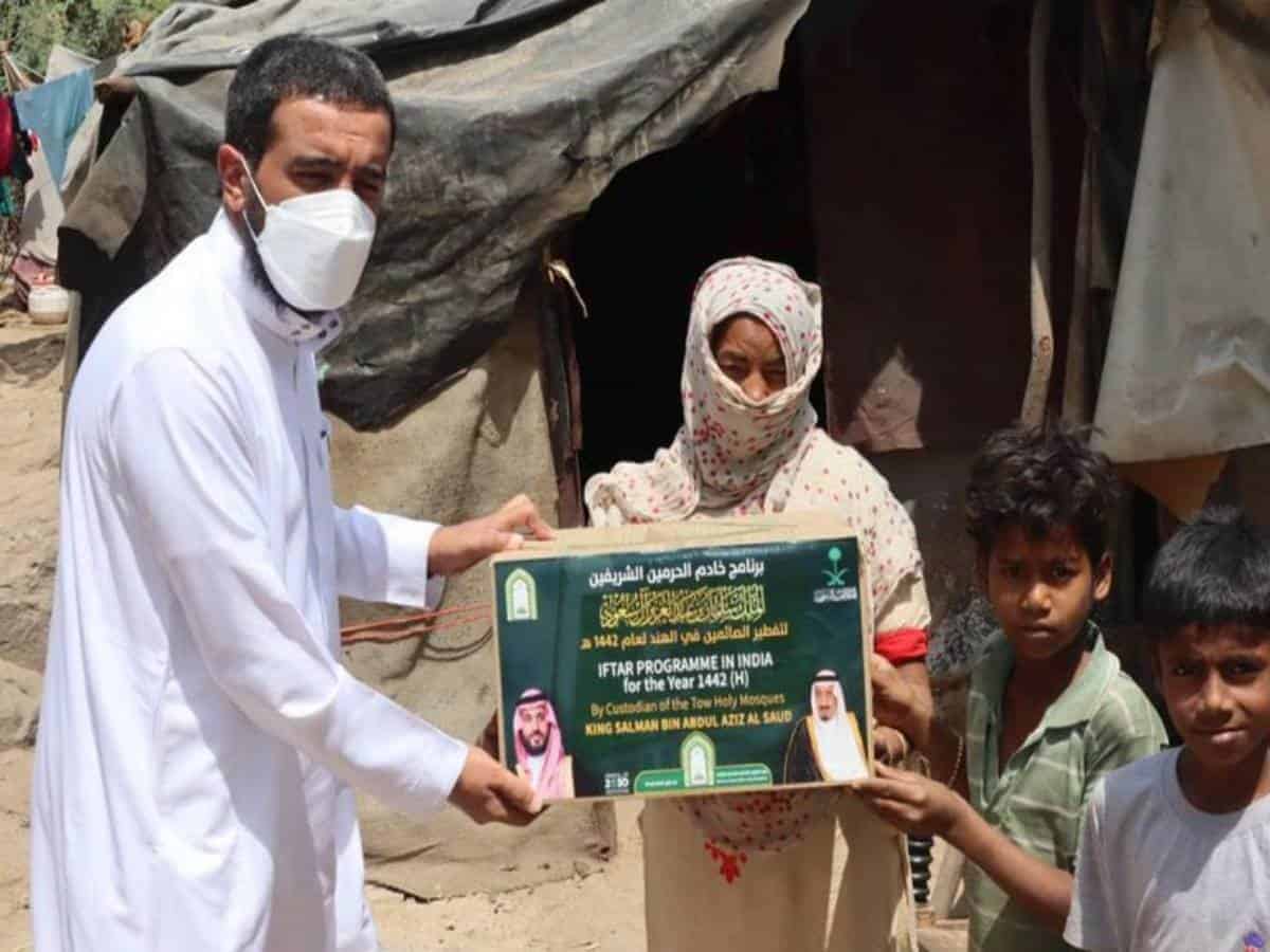 Saudi Arabia launches Iftar distribution project in India 