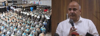 Oxygen stocks only next 8-12 hrs in many Delhi hospitals: Sisodia