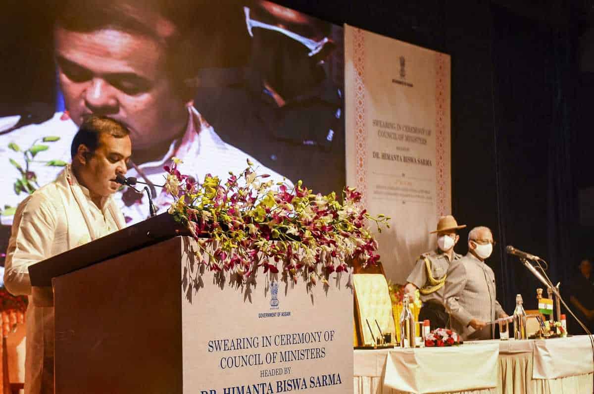 Himanta Biswa Sarma sworn-in as 15th Chief Minister of Assam