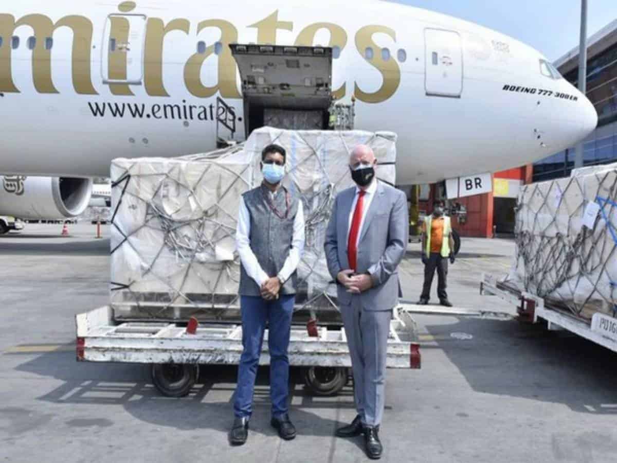 COVID-19: 53 ventilators arrive in India from Denmark