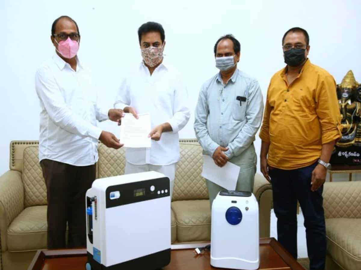 TS: Industrialists federation donates 40 oxygen concentrators