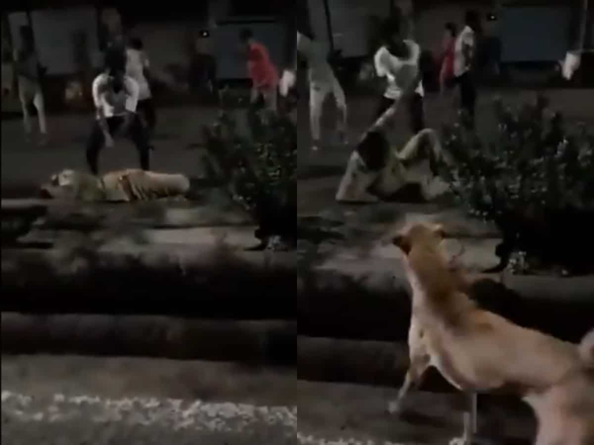 Here's truth behind viral video of police officer beaten up in Kondapur