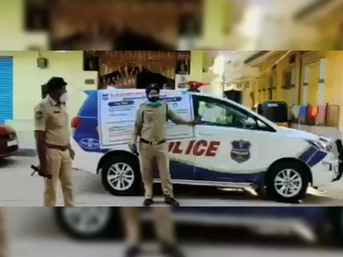 COVID-19: Cops don singers’ hat to create awareness