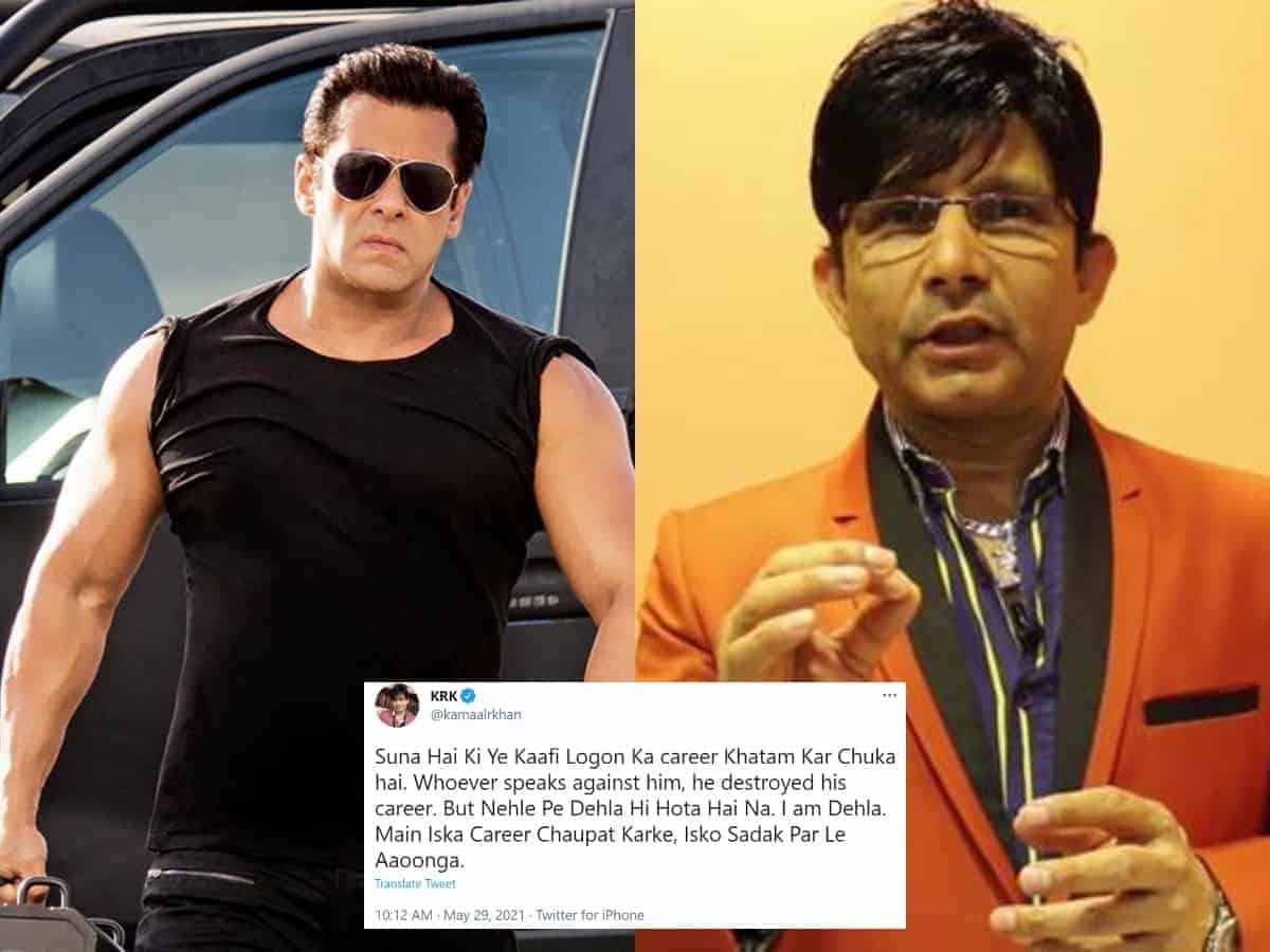 Isko sadak pe le aaunga: KRK attacks Salman Khan again!