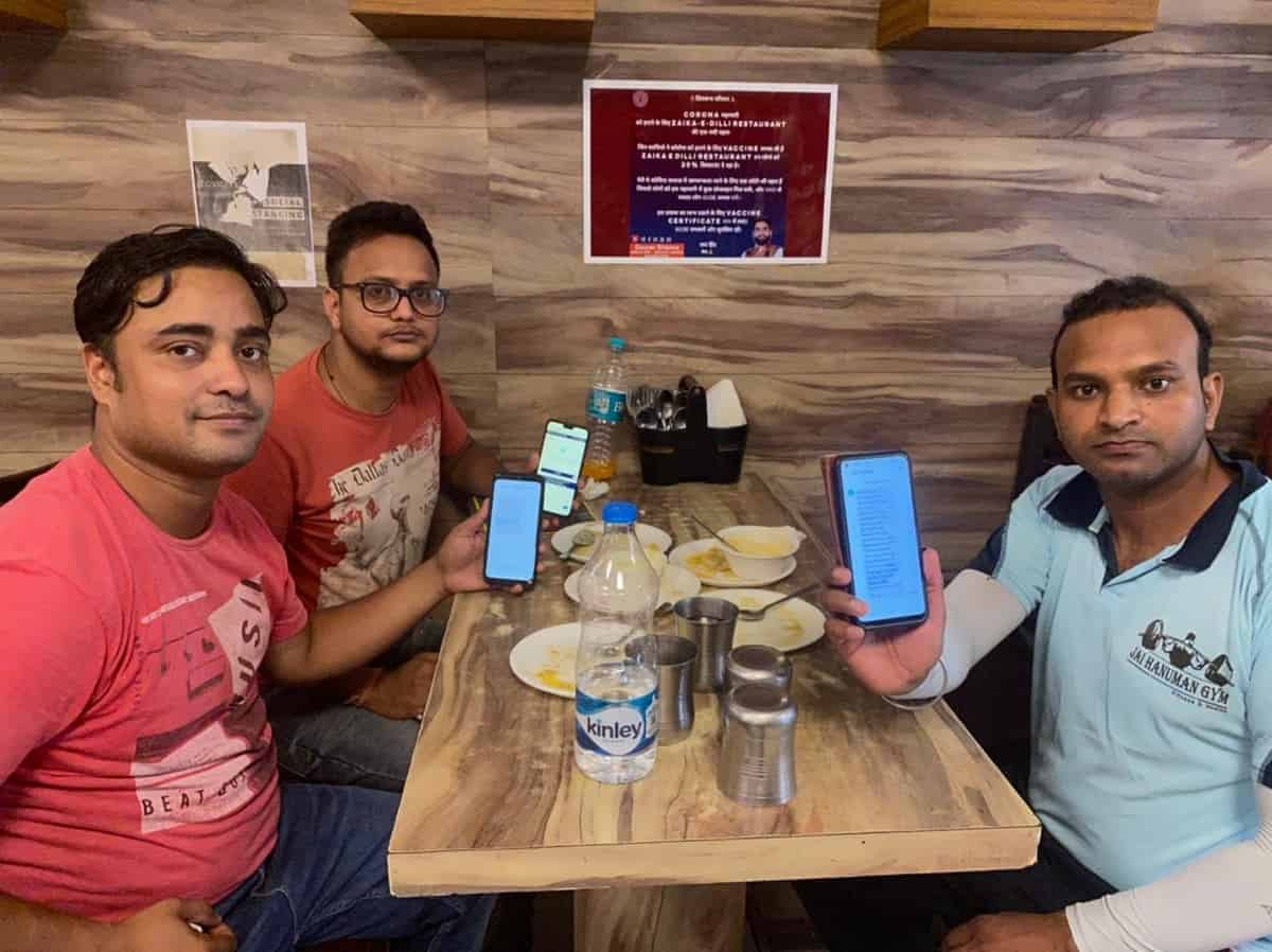 This Delhi restaurant offers special discount to those vaccinated