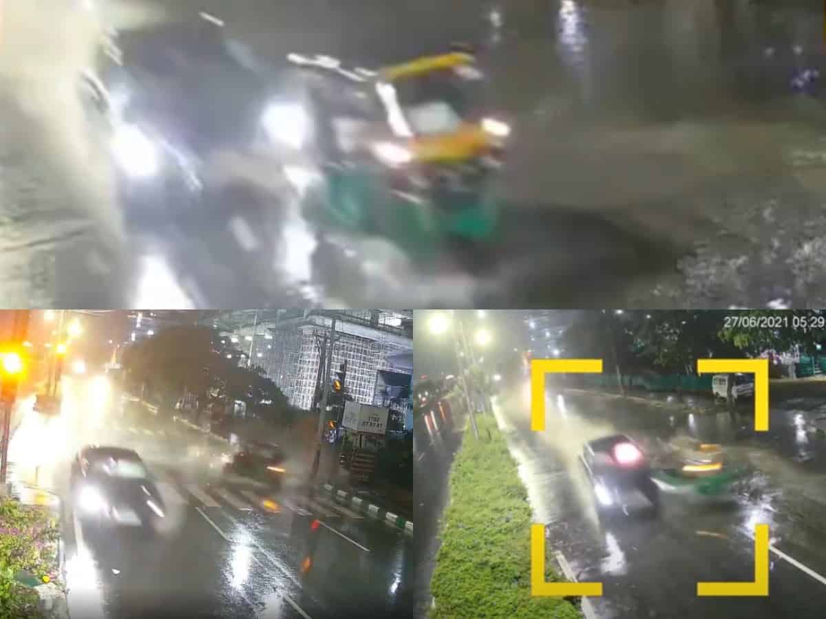 Srujana High School owner, son arrested for Madhapur road accident case