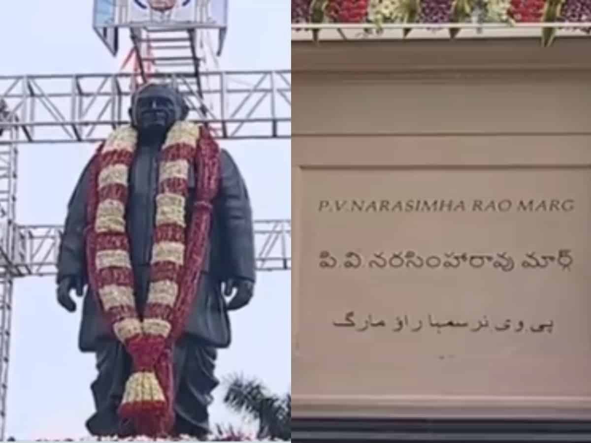 PV Narasimha Rao birth centenary: Tamilisai, KCR unveil statue of former PM