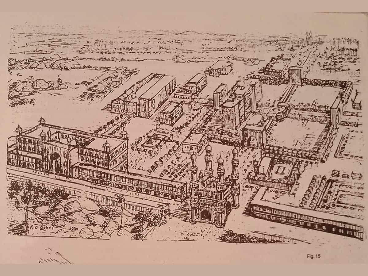 Qarni, Sketches of Hyderabad, 1990