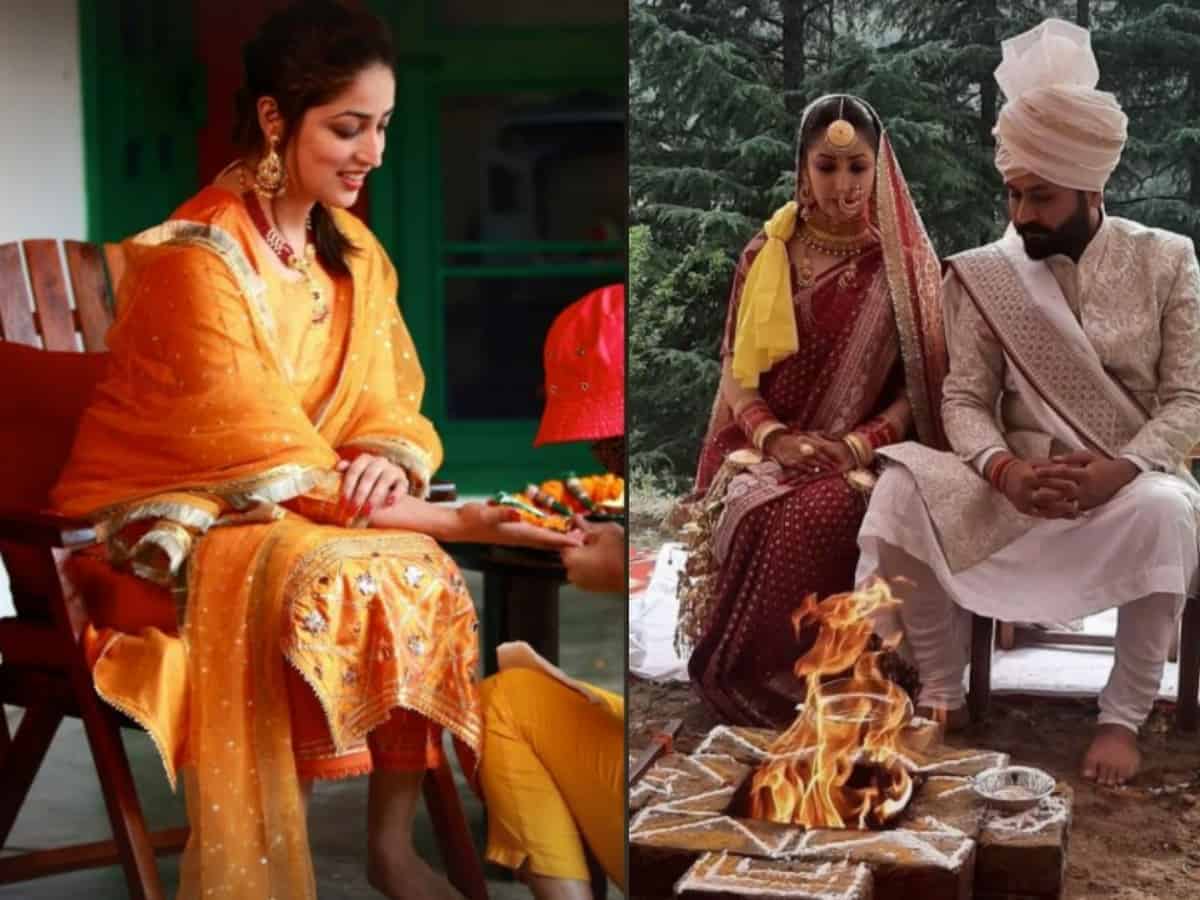 10 trending photos from Yami Gautam's intimate wedding