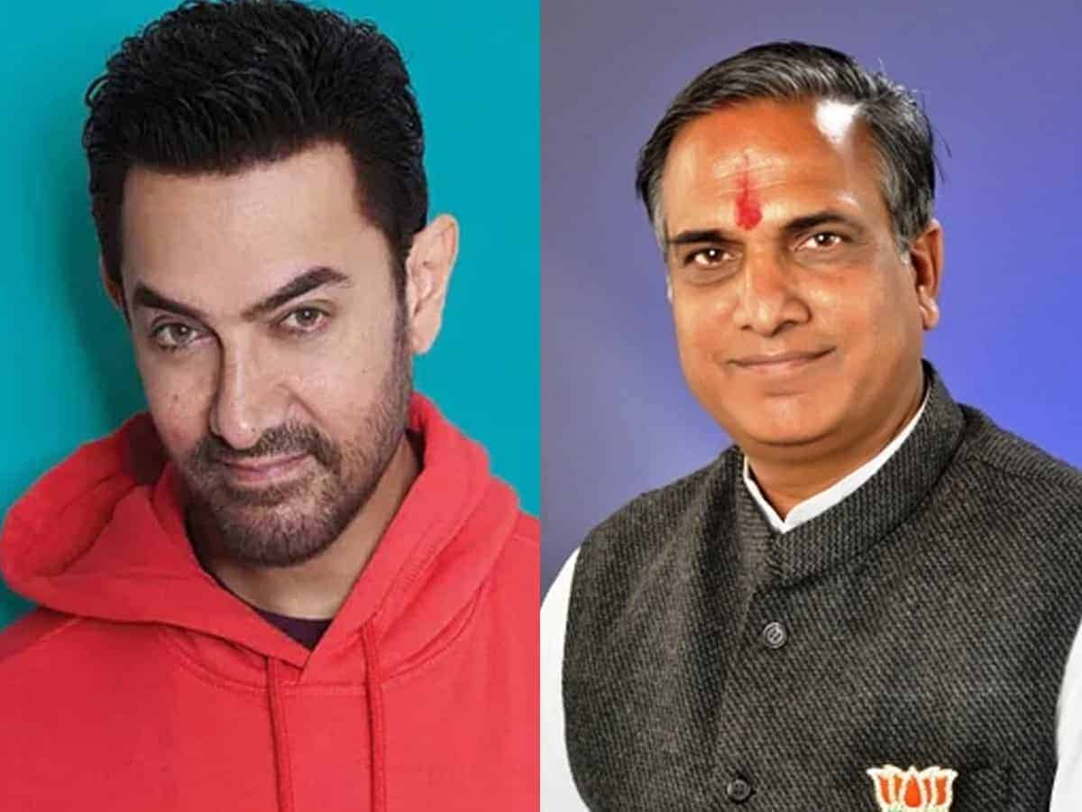 BJP MP Sudhir Gupta takes a dig at Aamir Khan