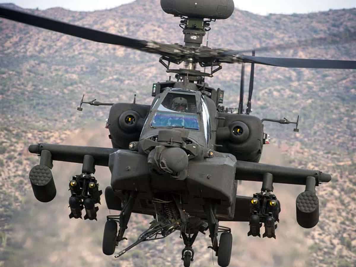 Tata, Boeing Hyd plant delivers 100th Apache chopper fuselage