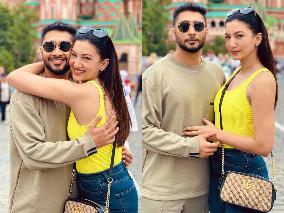 Gauahar Khan shares honeymoon pics from Russia