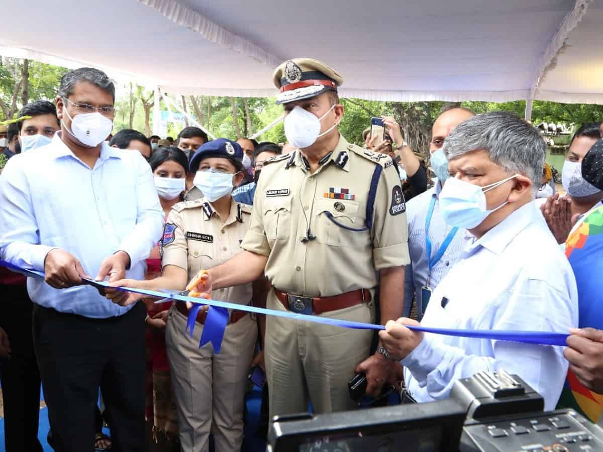 Hyderabad: Anjani Kumar inaugrates city police hospital at Amberpet