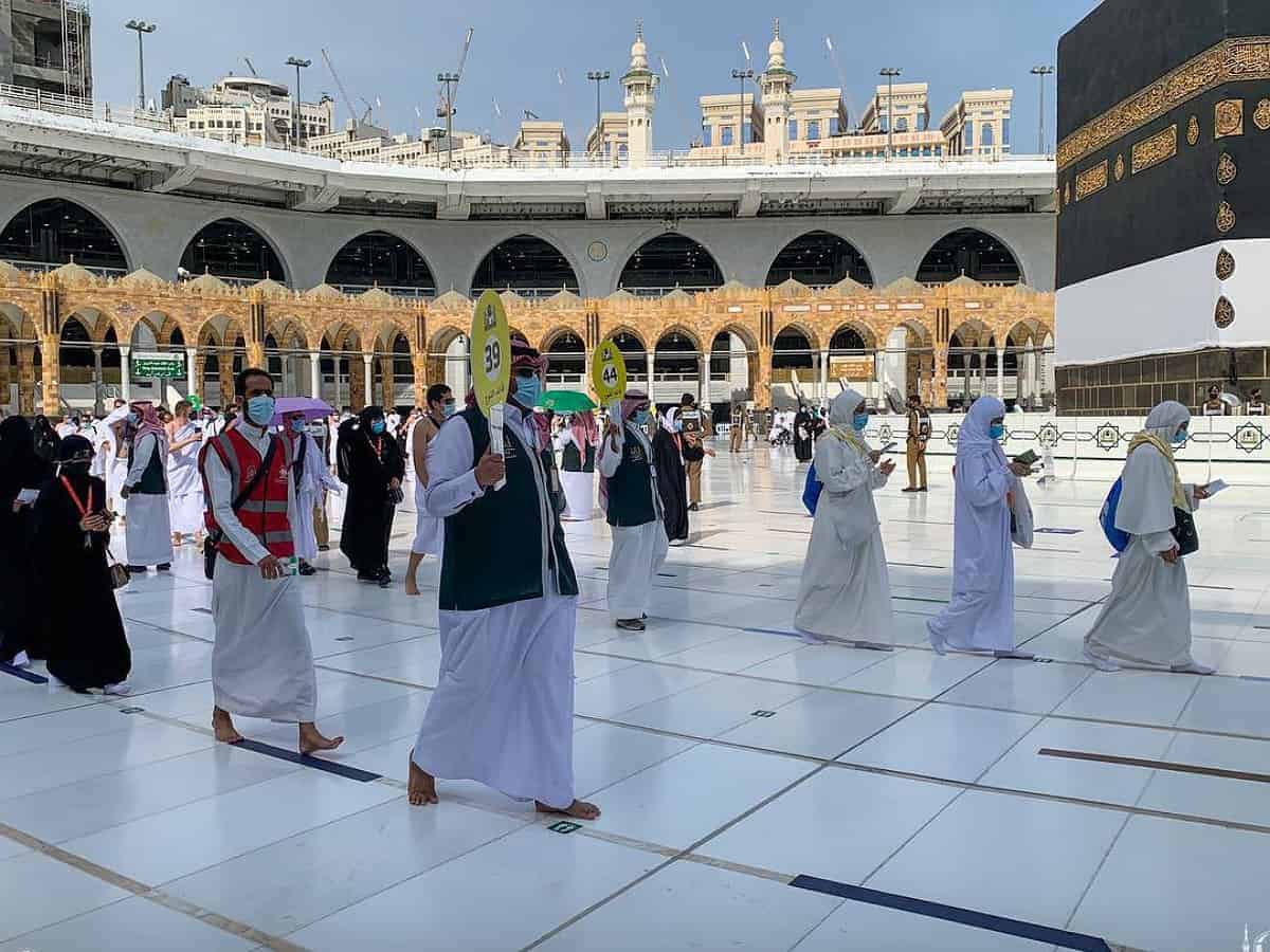 Pilgrims arrives in Makkah for second Hajj during COVID-19 pandemic