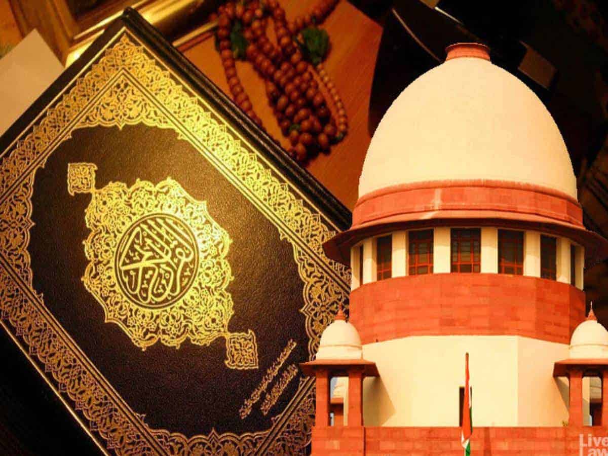 Plea against Holy Quran: SC dismisses Wasim Rizvi's plea to waive cost of Rs 50K as withdrawn