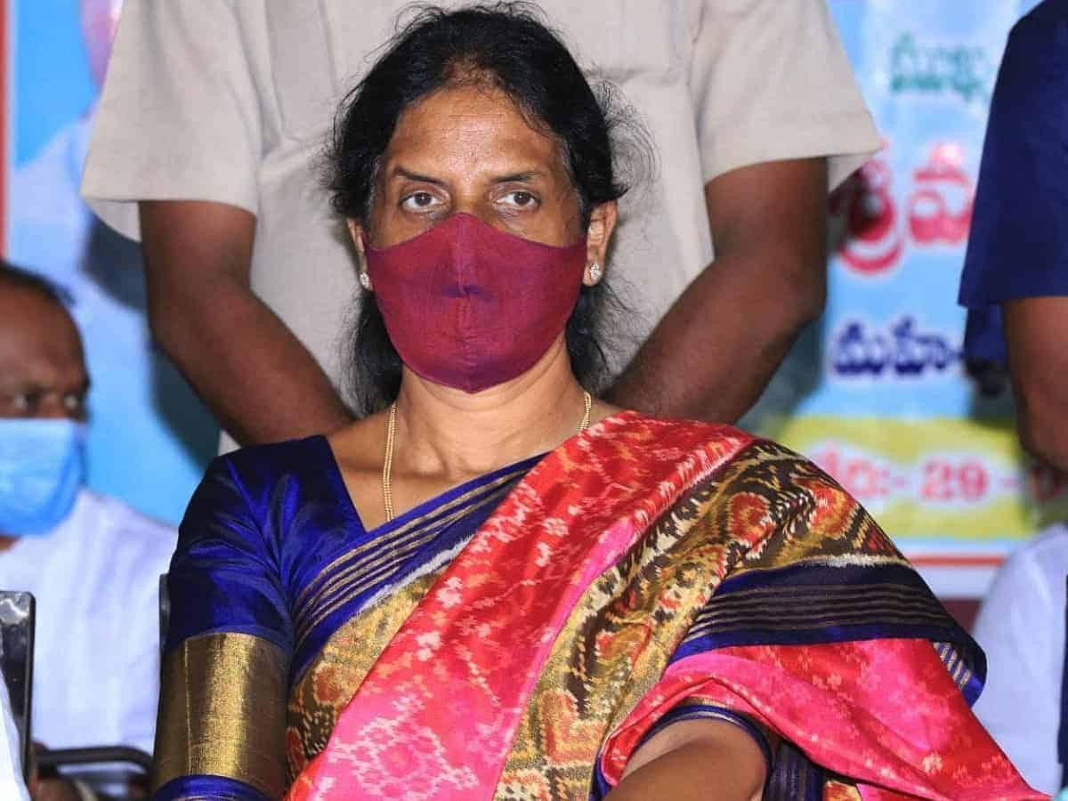 Self-finance contract teachers meet Sabitha, raise concerns
