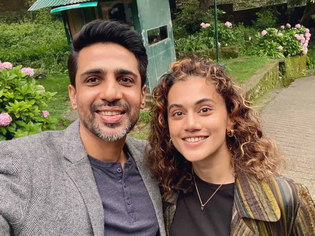 Taapsee Pannu commences shooting for her production debut 'Blurr' with Gulshan Devaiah