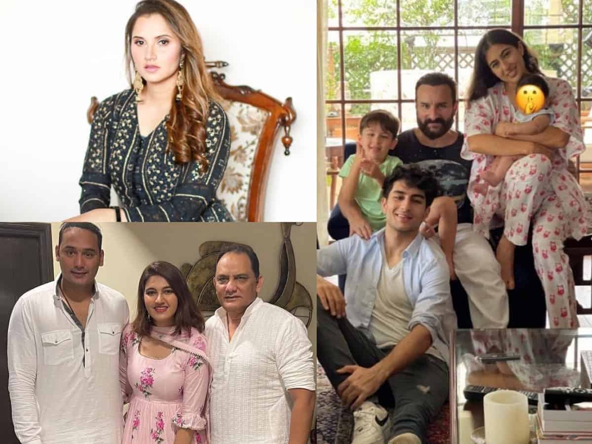 Trending pics: Saif poses with all four kids, Eid celebrations at Sania Mirza's home & more