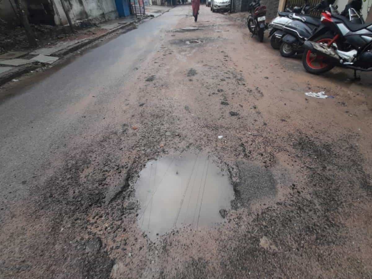 rainfall in hyderabad