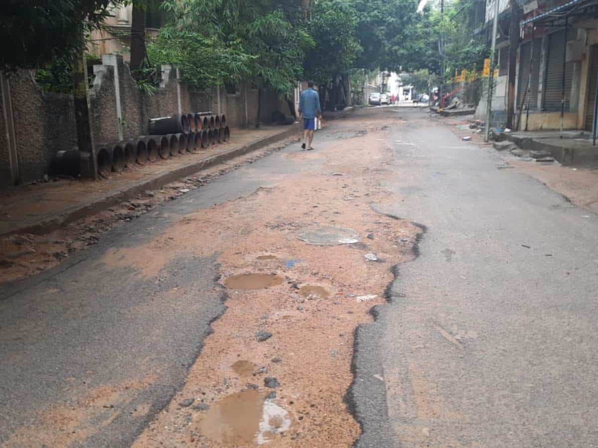 rainfall in hyderabad