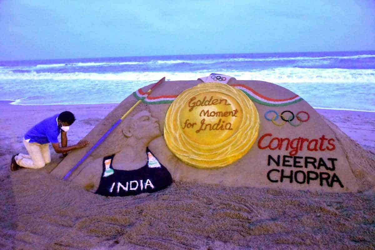 In Pics: Fans celebrate Neeraj Chopra's gold medal win