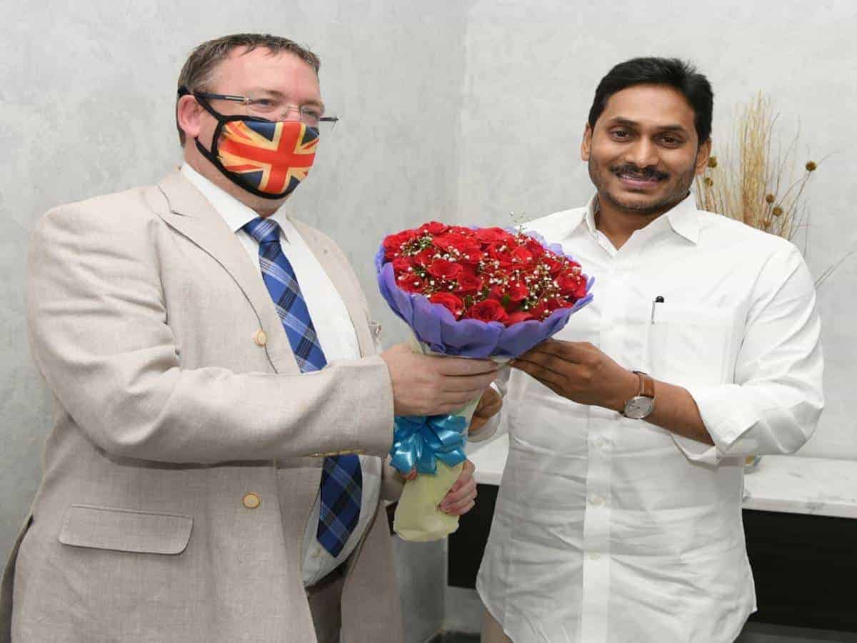 Jagan seeks British investments in Andhra Pradesh