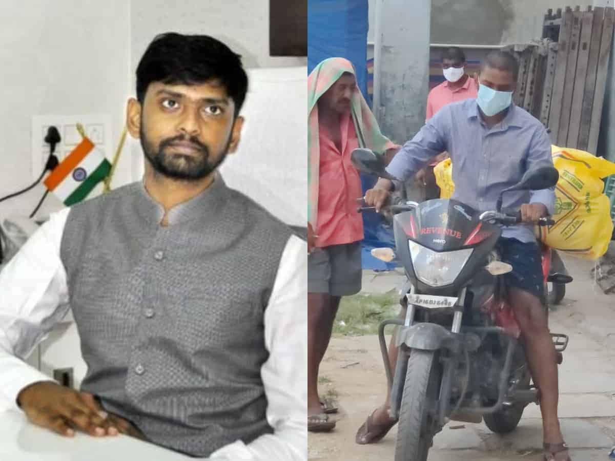 Vijayawada sub-collector inspects fertilizer shops in disguise of farmer