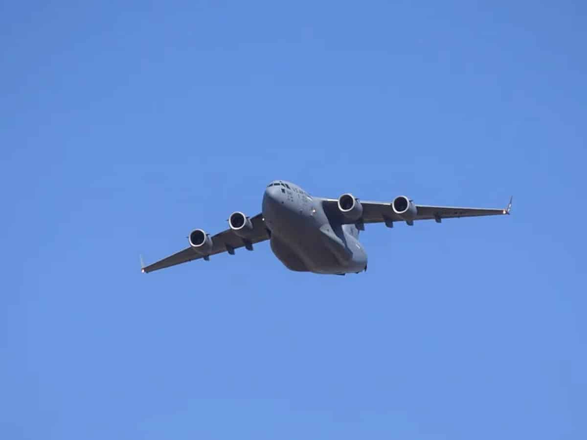 IAF aircraft carrying 120 Indian officials takes off from Kabul