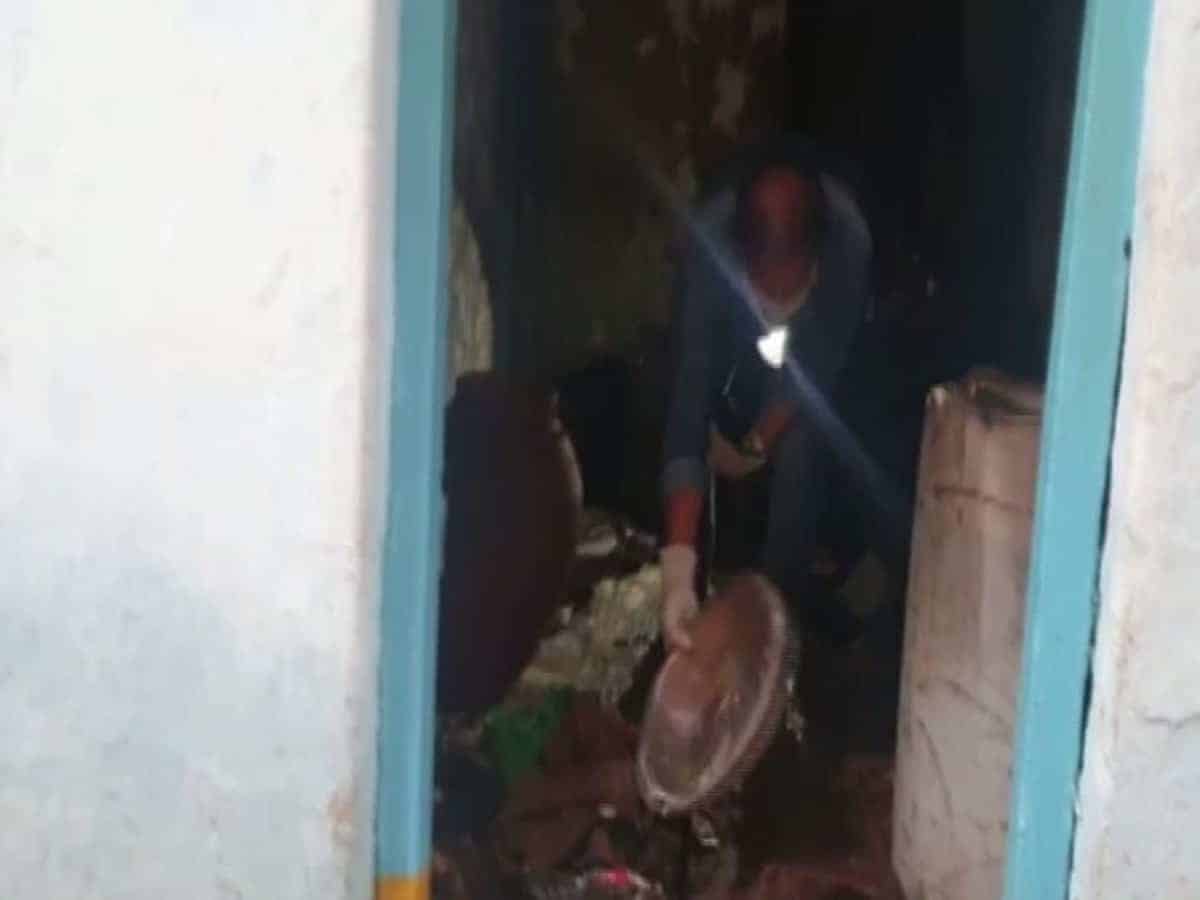cylinder blast in Hyderabad