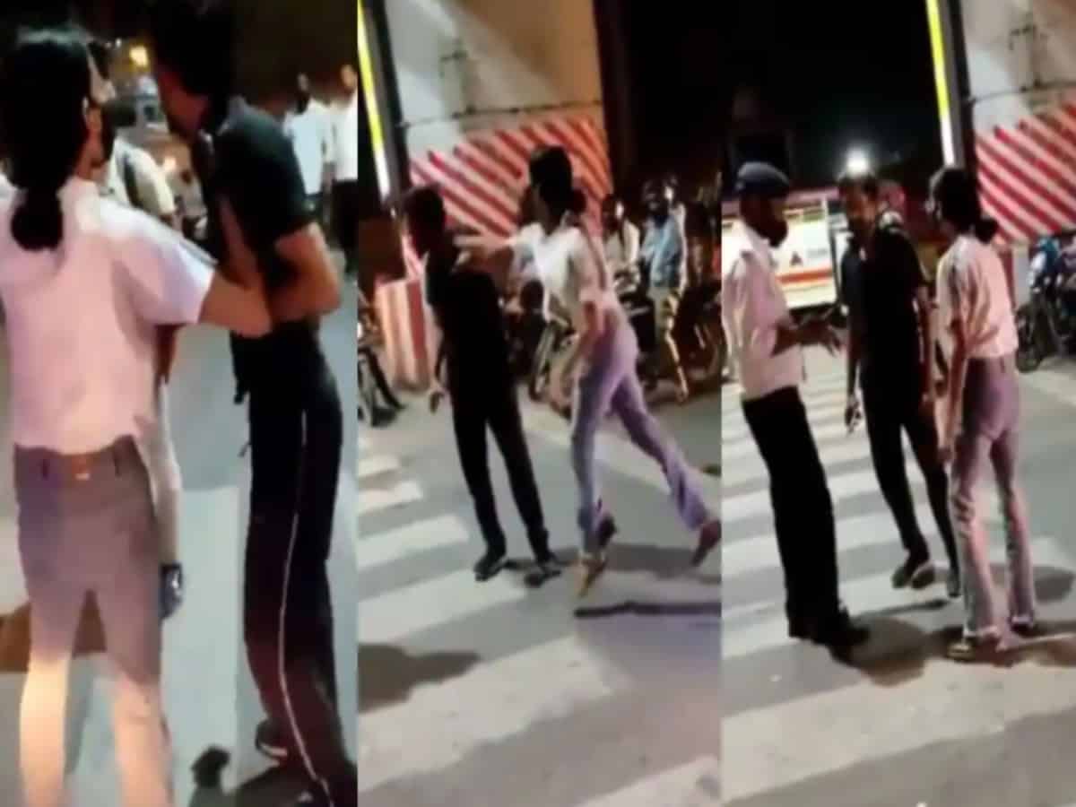 #ArrestLucknowGirl: People demand arrest of woman who thrashed cab driver