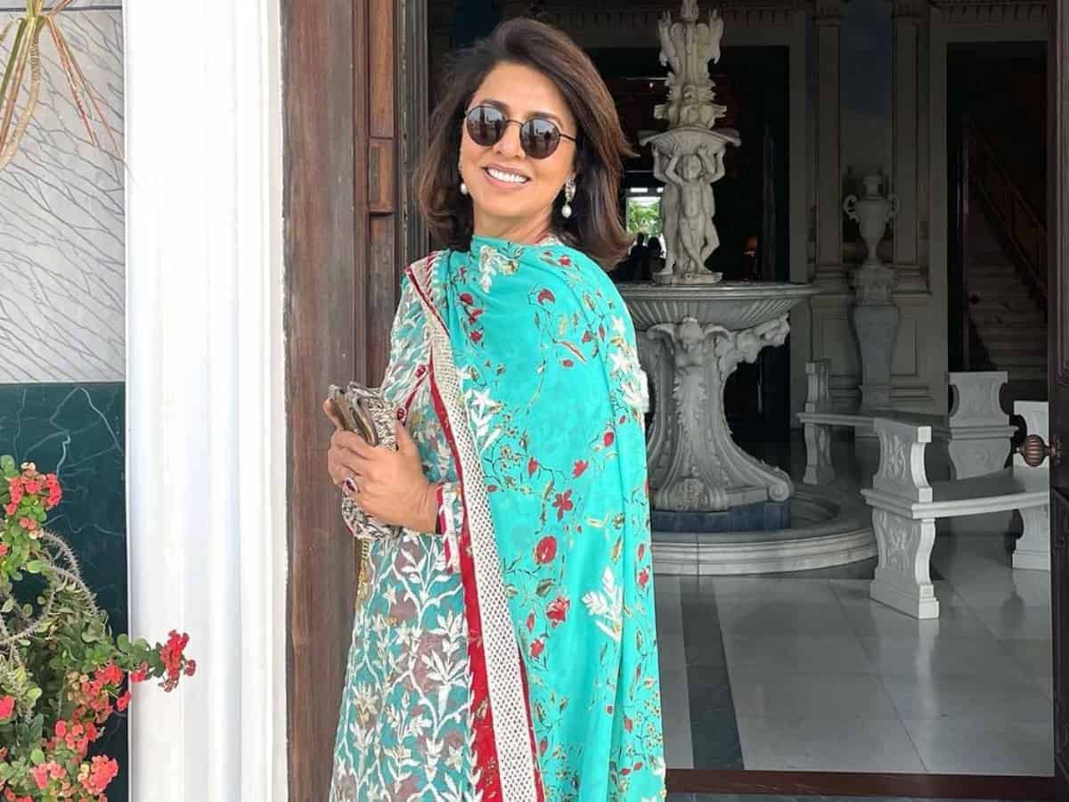 Watch: Neetu Kapoor breaks plates at restaurant to 'block evil spirits'
