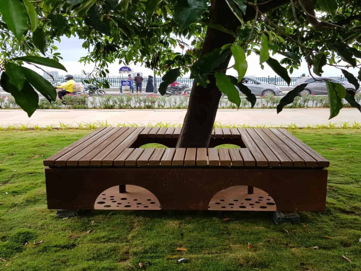 Hyderabad's Tank-Bund to get 30 rain proof benches