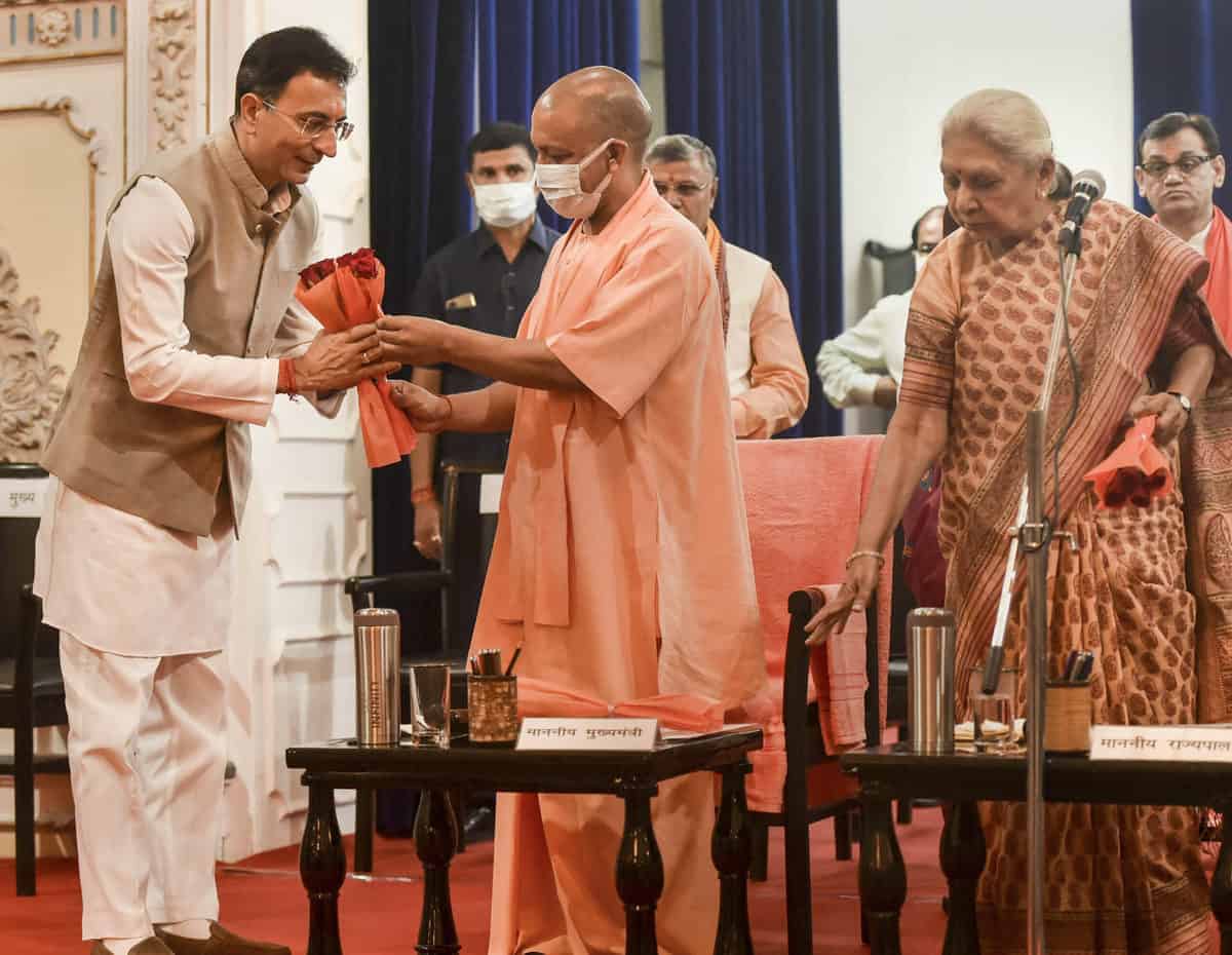 Oath ceremony of Jitin Prasad