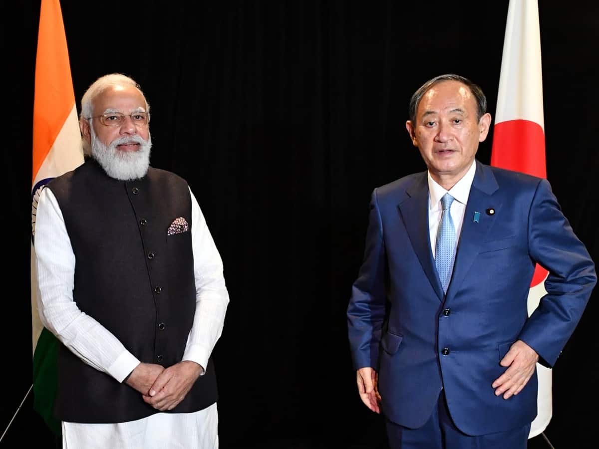 Modi, Suga agree to promote defence, security cooperation